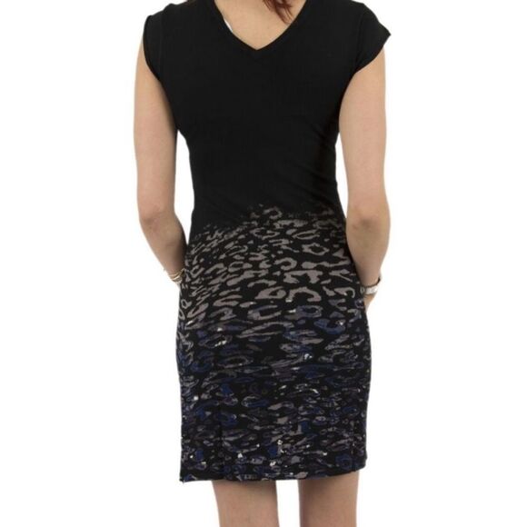 Desigual Women's Elqui Flat Knitted Sleeveless Dress Knit Sweater Textured Dress - Picture 6 of 7